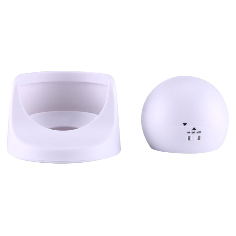 MM3W1 3W White Light PIR Motion Sensor Detector Security Lamp , 9 LEDs 240 LM 6000K 360 Degrees Rotation Wireless Motion Sensor Wardrobe Light / Night Light / Wall Lamp for bedroom, living room, bathroom, aisle