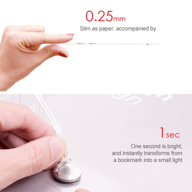 Creative Bookmark Curved Folding Portable LED Night Light
