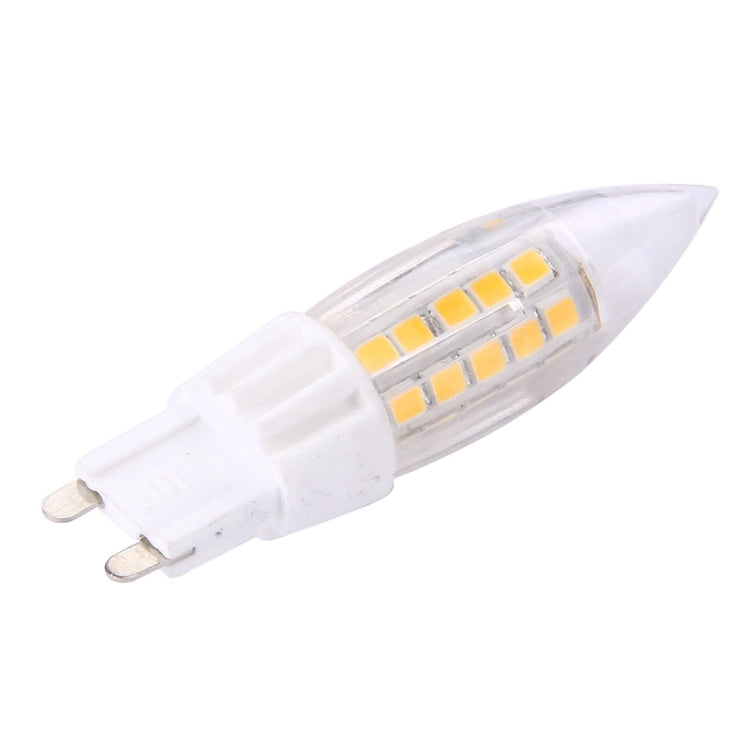 G9 4W 300LM Candle Corn Light Bulb, 44 LED SMD 2835, AC 220-240V(Warm White)
