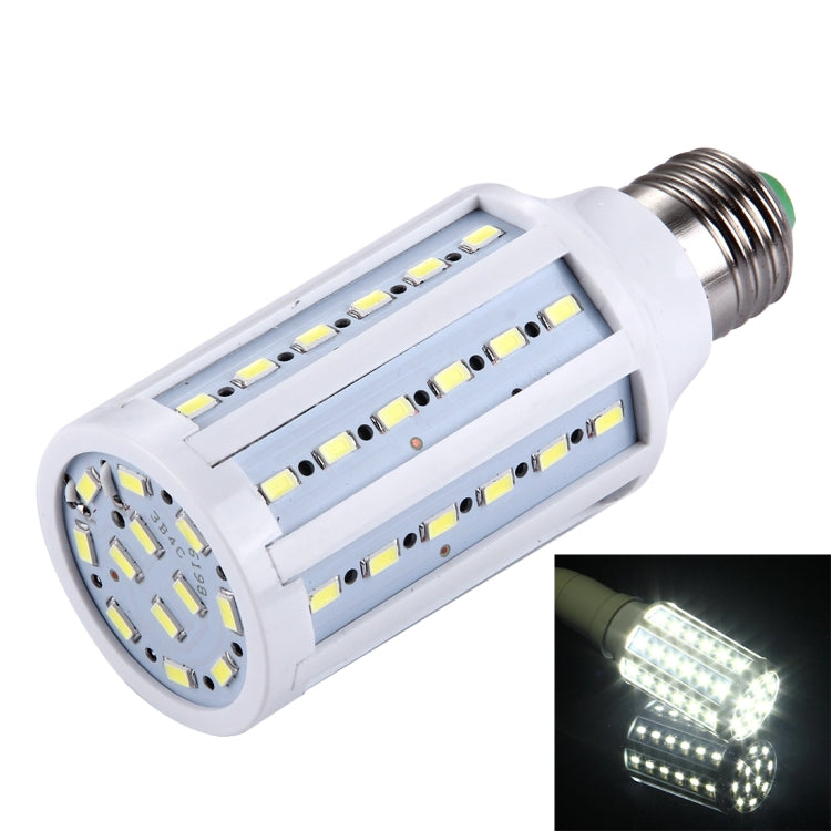 15W PC Case Corn Light Bulb, E27 1280LM 60 LED SMD 5730, AC 85-265V
