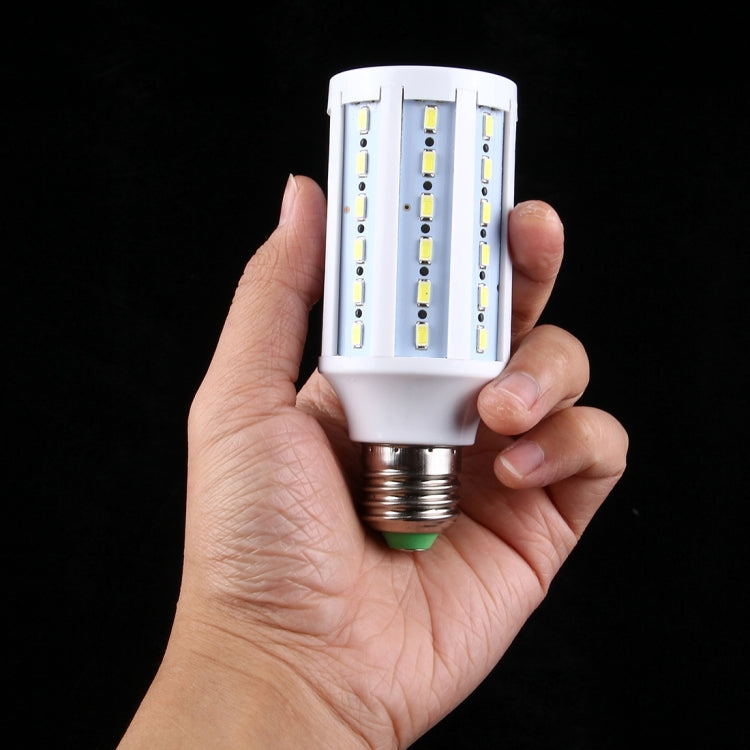15W PC Case Corn Light Bulb, E27 1280LM 60 LED SMD 5730, AC 85-265V