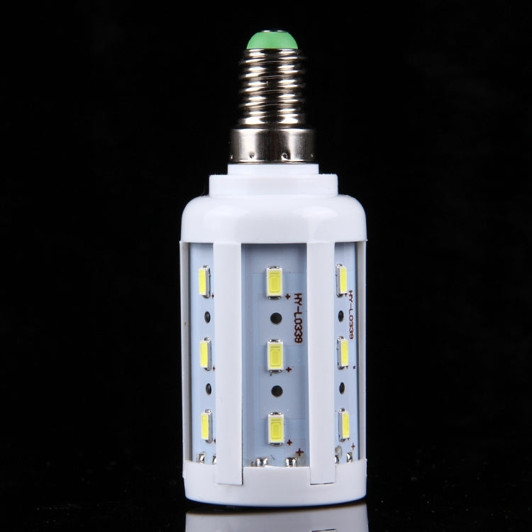 5W PC Case Corn Light Bulb, E14 380LM 24 LED SMD 5730, AC 85-265V