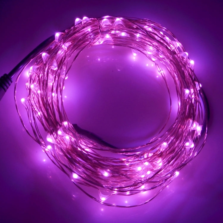 10m 12V 6W 500LM LED Silver Wire String Light, SMD-0603 Festival Lamp / Decoration Light Strip