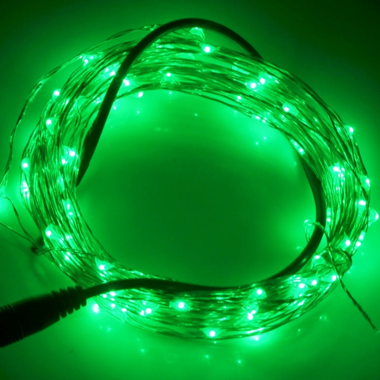 10m 12V 6W 500LM LED Silver Wire String Light, SMD-0603 Festival Lamp / Decoration Light Strip