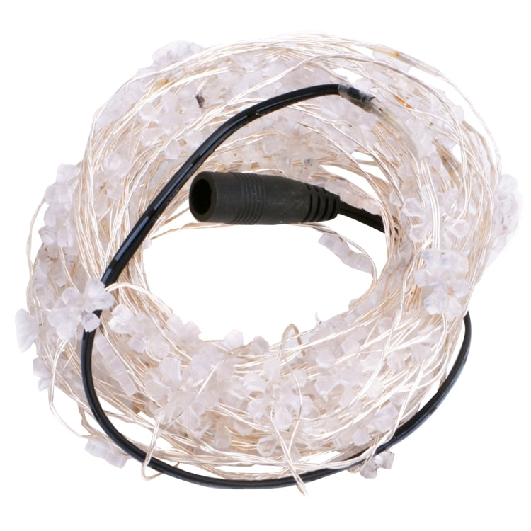 10m 12V 6W 500LM LED Silver Wire String Light,