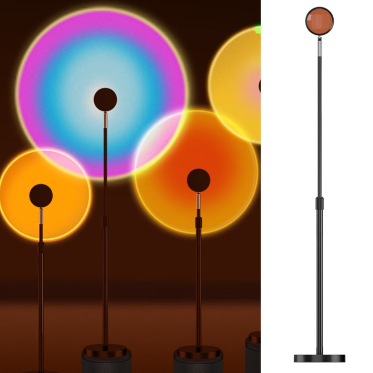 RK-65 5W Sunset Projection Lamp Atmosphere Light for Home, Coffee Shop, Background, Wall Decoration, Cable Length: 3m