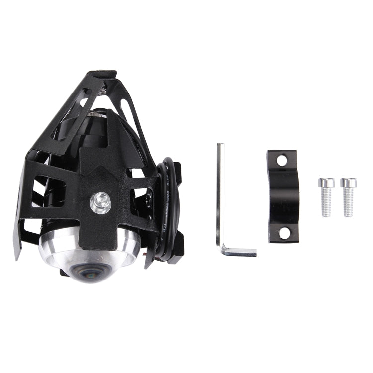 U5 12V 3000LM CREE LED Life Waterproof Motorcycle Driving Light Headlamp with Bright Light & Soft Light & Cool Flash Light Mode(White Light)