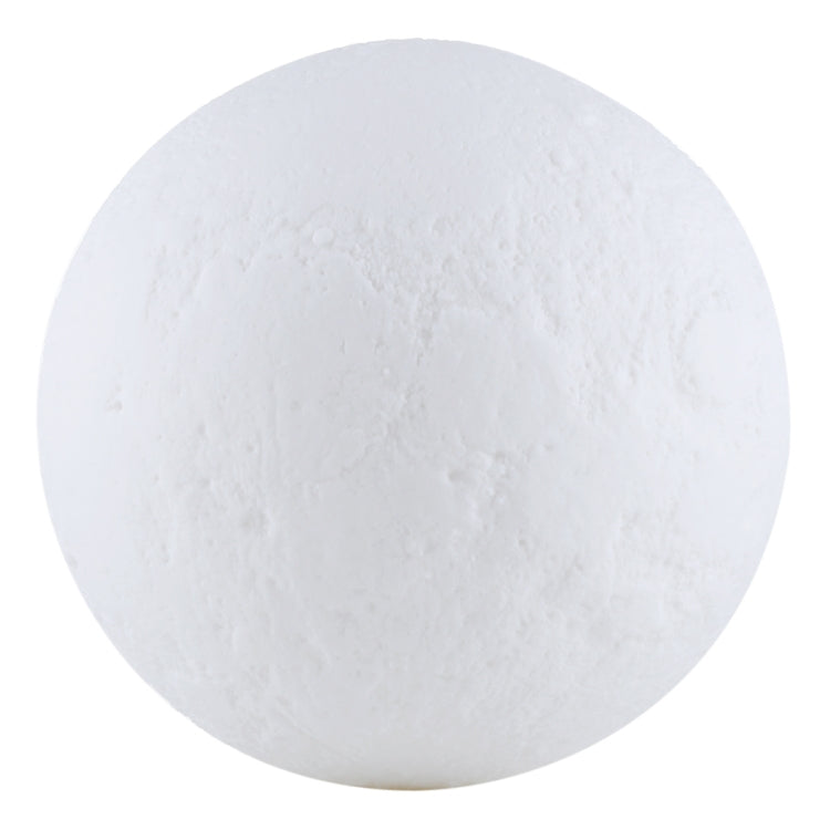15cm Touch Control 3D Print Moon Lamp, USB Charging 16-color Changing LED Energy-saving Night Light with Wooden Holder Base & Remote Control