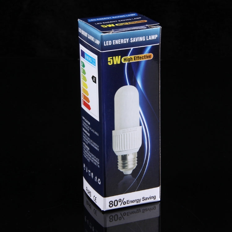 E27 5W White Light LED Bulb, 24 LEDs 360 LM Energy Saving Lamp, 110-265V