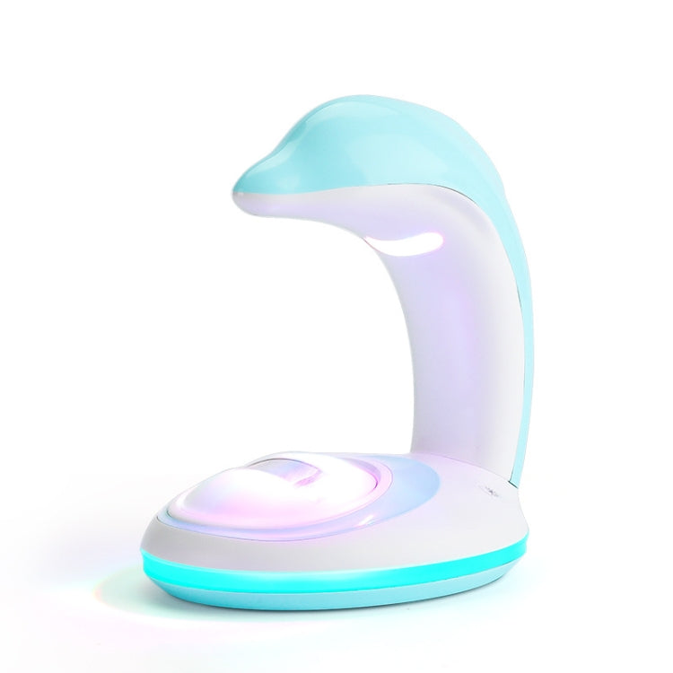 BD-HT1 Dolphin Rainbow Projection Decorative Lamp LED Atmosphere Night Light (Blue)