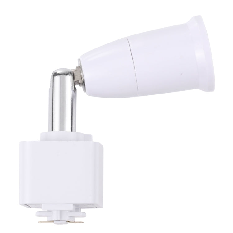 Track Lamp Holder 2 Cables to E27 Turnable Lamp Holder Lamp Bases