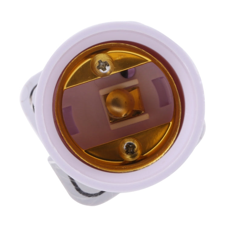 Track Lamp Holder 2 Cables to E27 Turnable Lamp Holder Lamp Bases