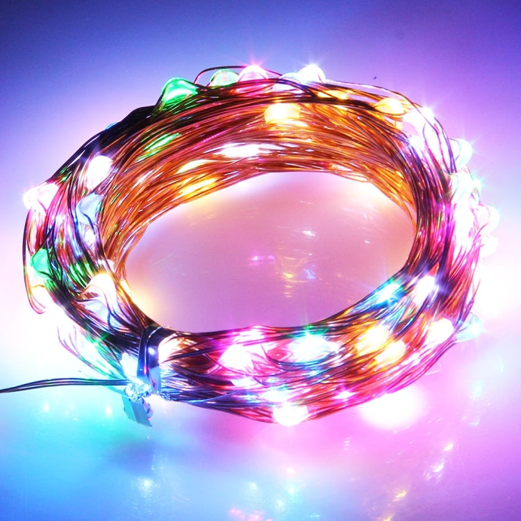 10m 600LM  LED Copper Wire String Decoration Lights, Water Resistant Festival Light, AC 100-240V