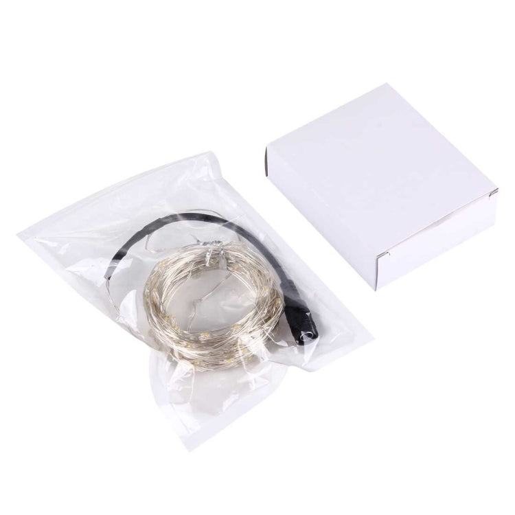 10m 600LM  LED Copper Wire String Decoration Lights, Water Resistant Festival Light, AC 100-240V