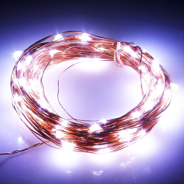 10m 600LM  LED Copper Wire String Decoration Lights, Water Resistant Festival Light, AC 100-240V