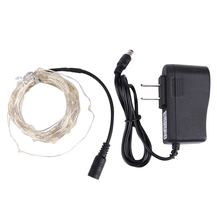 10m 600LM  LED Copper Wire String Decoration Lights, Water Resistant Festival Light, AC 100-240V