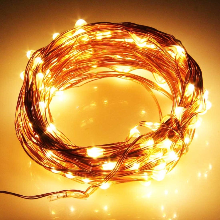 10m 600LM  LED Copper Wire String Decoration Lights, Water Resistant Festival Light, AC 100-240V
