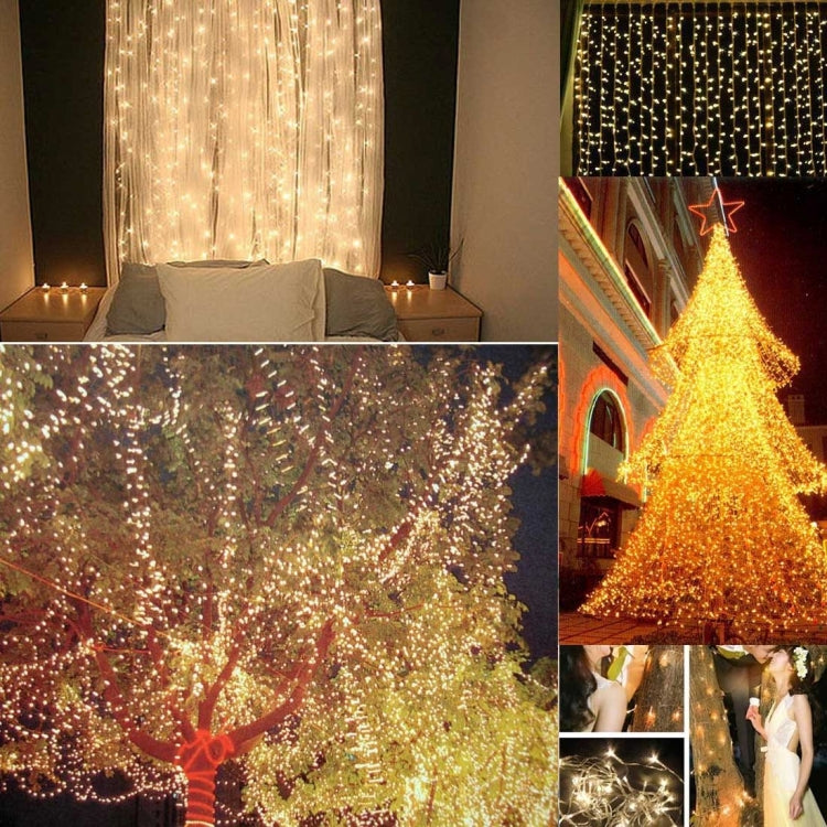 10m 600LM  LED Copper Wire String Decoration Lights, Water Resistant Festival Light, AC 100-240V