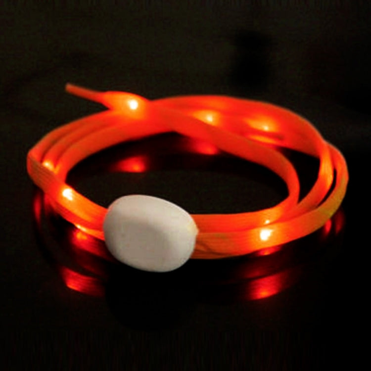 1 Pair 1.1m CR2032 Button Batteries Powered LED Shoelace Lamp / Decoration Light Strip