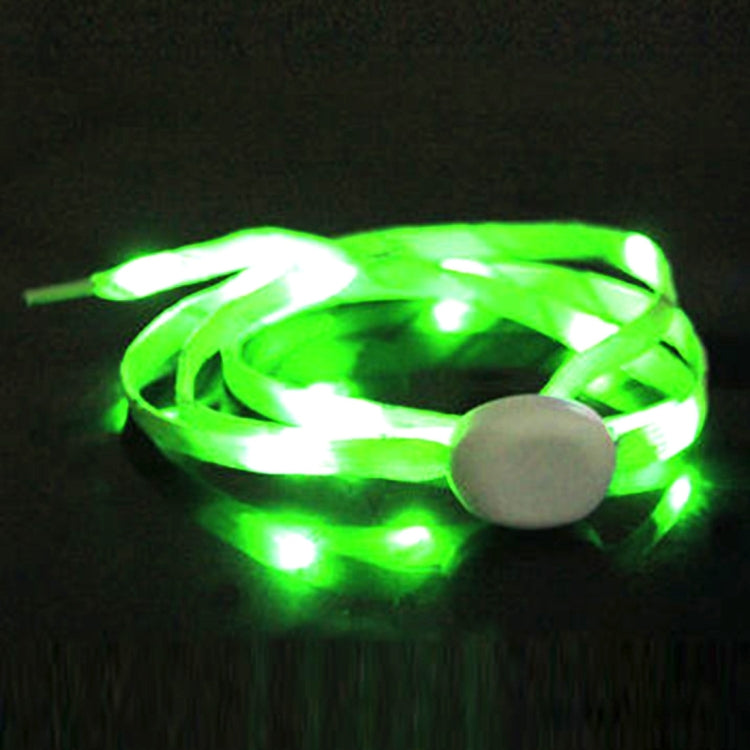 1 Pair 1.1m CR2032 Button Batteries Powered LED Shoelace Lamp / Decoration Light Strip