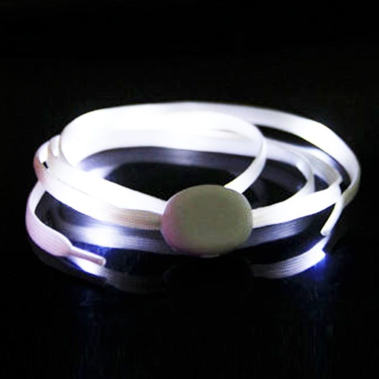 1 Pair 1.1m CR2032 Button Batteries Powered LED Shoelace Lamp / Decoration Light Strip
