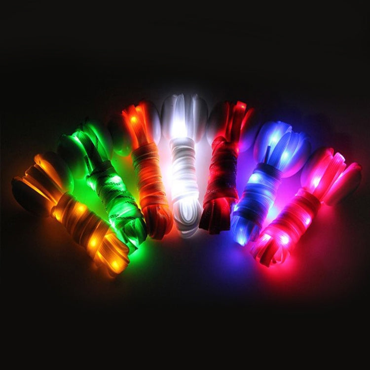 1 Pair 1.1m CR2032 Button Batteries Powered LED Shoelace Lamp / Decoration Light Strip