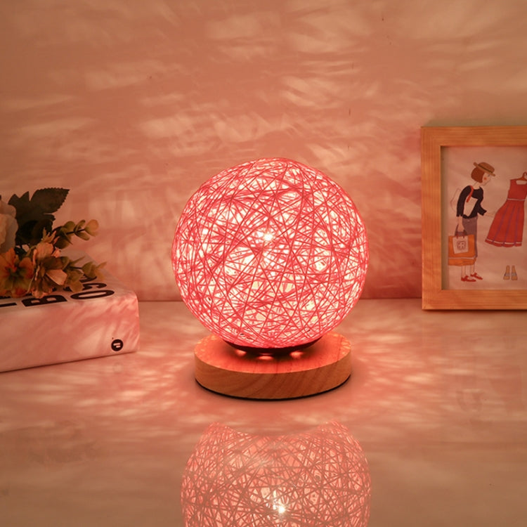 Solid Sepak Takraw LED Desk Lamp USB Decorative Night Light