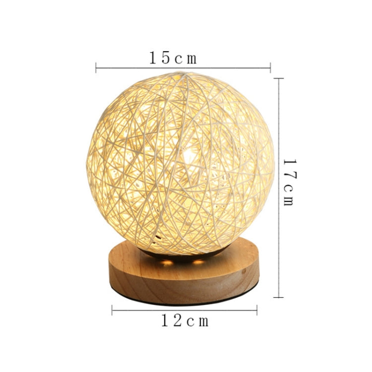 Solid Sepak Takraw LED Desk Lamp USB Decorative Night Light