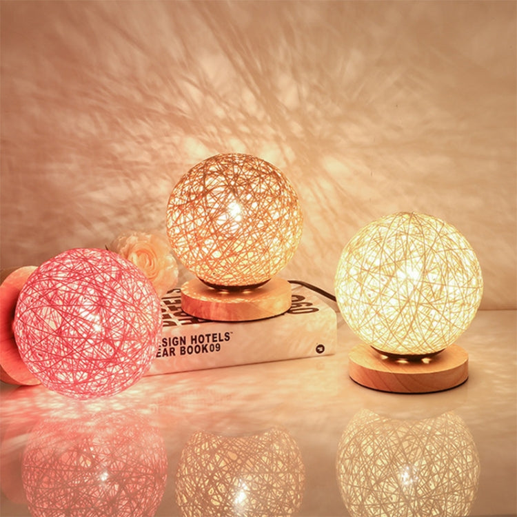 Solid Sepak Takraw LED Desk Lamp USB Decorative Night Light