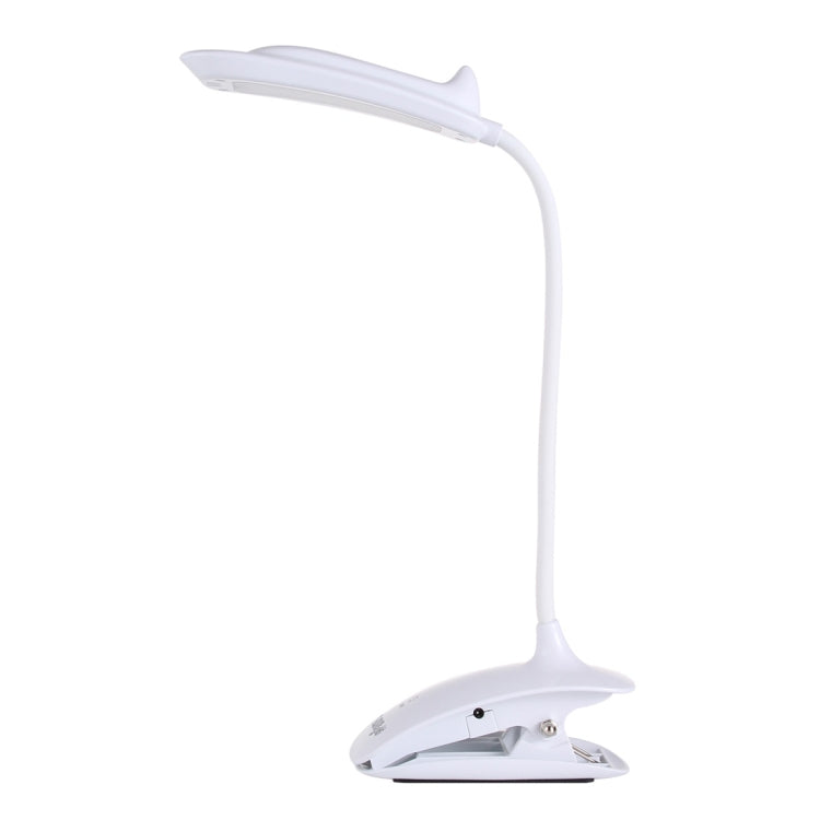 YouOKLight Fexible  Reading Light Cilp Desk Lamp, USB Rechargeable, 18 SMD-3528 LED, Touch Sensor LED, White Light
