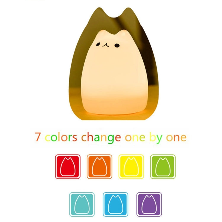YouOKLight  Silicone LED Night Light, Rechargeable, Color Changeable, Sensitive Tap Control