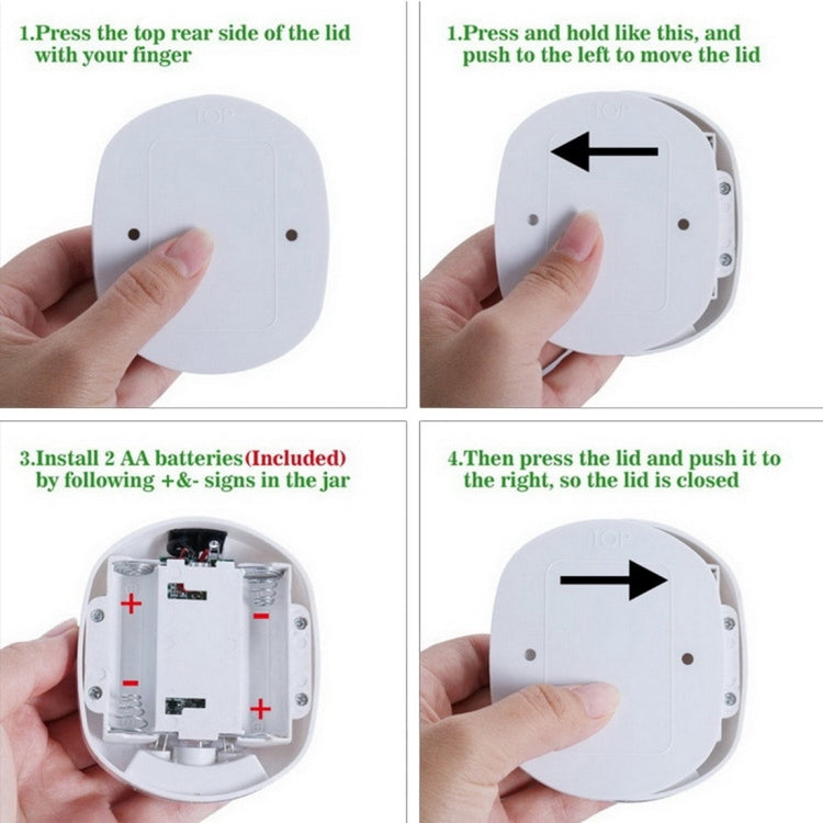 YouOKLight 2-color Motion Activated Sensor Detector Home Toilet Bathroom Seat Night Light, Green & Red Light