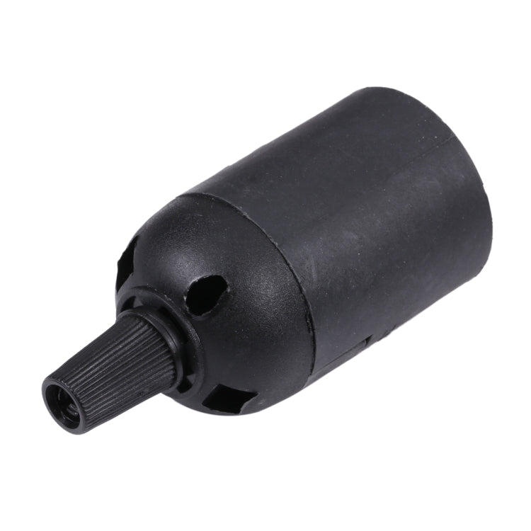 E27 Lamp Light Socket Bulbs Holder Base(Black)
