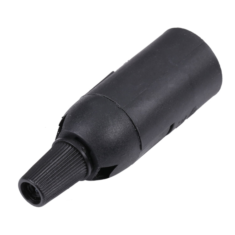 E14 Lamp Light Socket Bulbs Holder Base (Black)