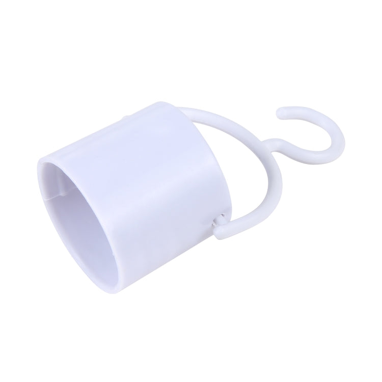 E27 Emergency Lamp Universal Lamp Holder with Hook (White)