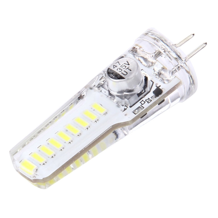G4 4W 200LM Corn Light Bulb, 18 LED SMD 4014 Silicone, DC 12V