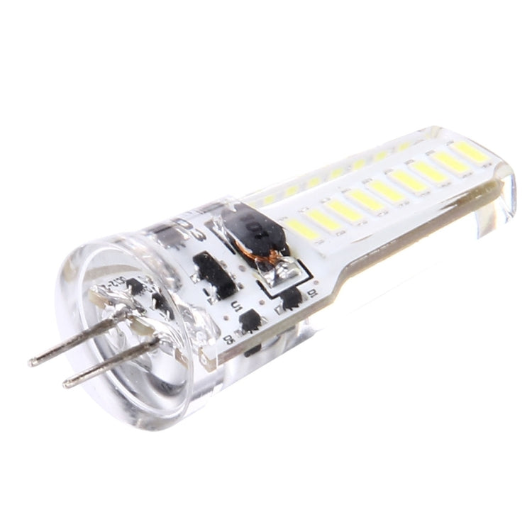 G4 4W 200LM Corn Light Bulb, 18 LED SMD 4014 Silicone, DC 12V