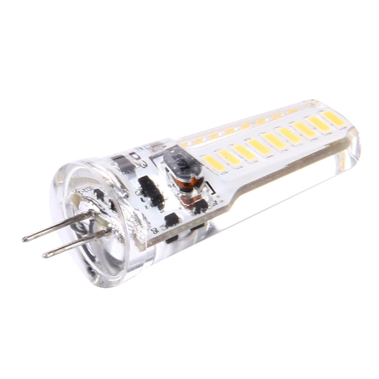G4 4W 200LM Corn Light Bulb, 18 LED SMD 4014 Silicone, DC 12V
