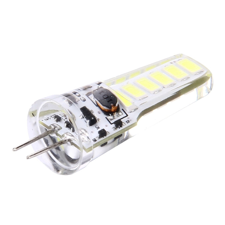 G4 4W 120LM Corn Light Bulb, 12 LED SMD 5730 Silicone, DC 12V