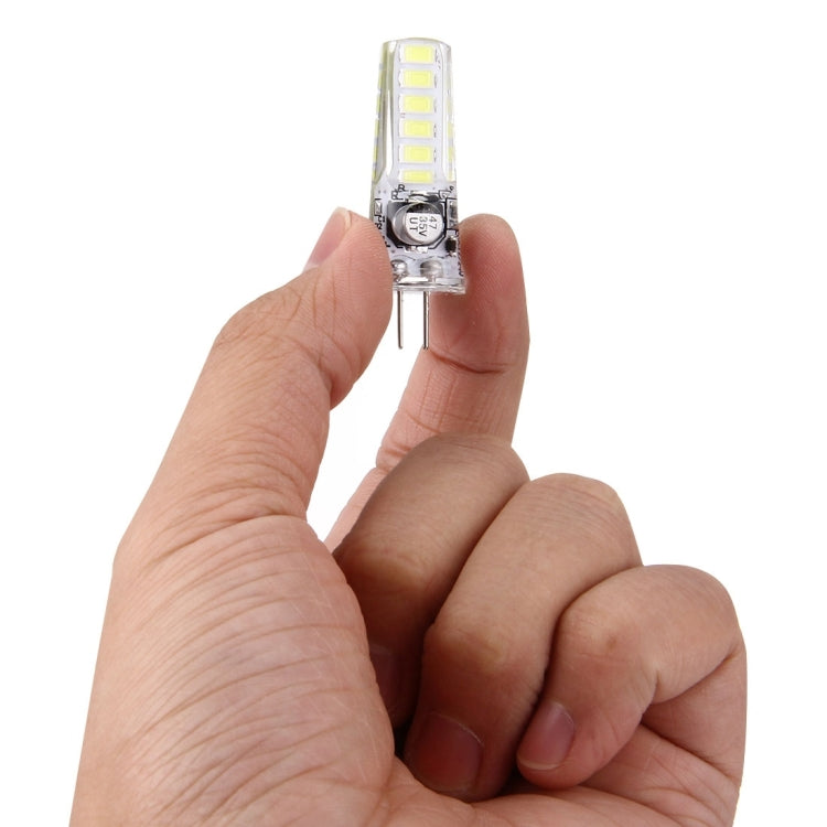G4 4W 120LM Corn Light Bulb, 12 LED SMD 5730 Silicone, DC 12V