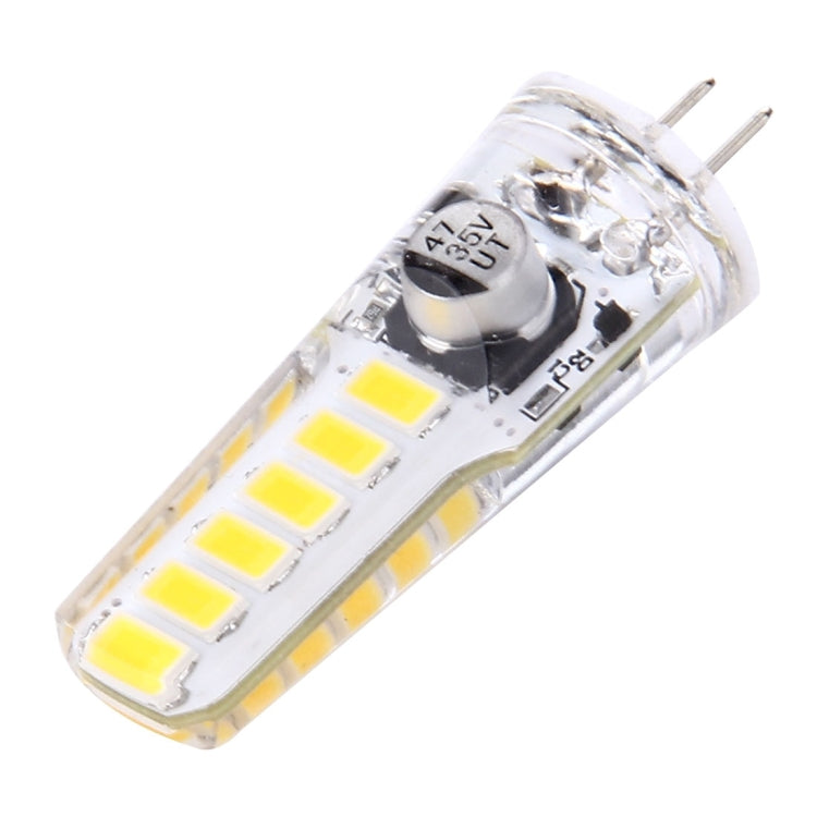 G4 4W 120LM Corn Light Bulb, 12 LED SMD 5730 Silicone, DC 12V