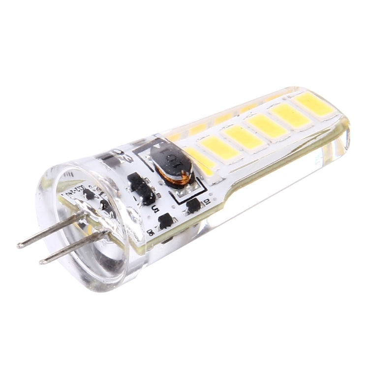 G4 4W 120LM Corn Light Bulb, 12 LED SMD 5730 Silicone, DC 12V