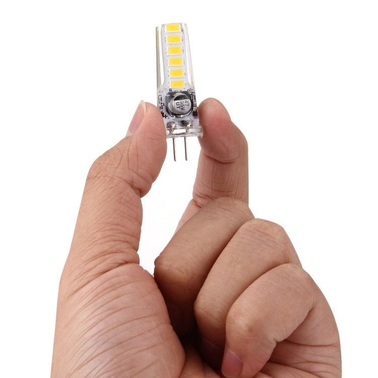 G4 4W 120LM Corn Light Bulb, 12 LED SMD 5730 Silicone, DC 12V
