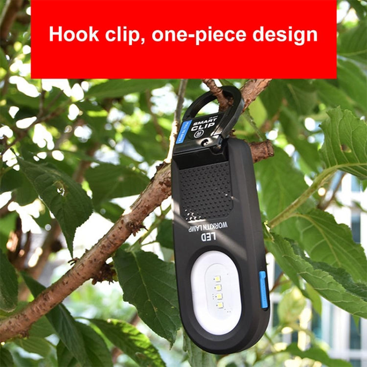 W554 Adjustable USB Charging Magnet LED Working Lamp with Hook