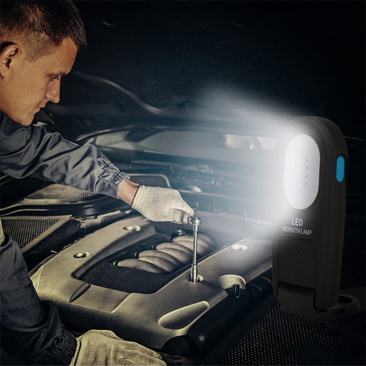 W554 Adjustable USB Charging Magnet LED Working Lamp with Hook