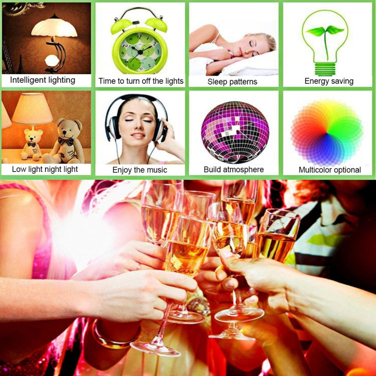 2 in 1 APP Control RGBW LED Bulb, Smart Music Bluetooth Speaker