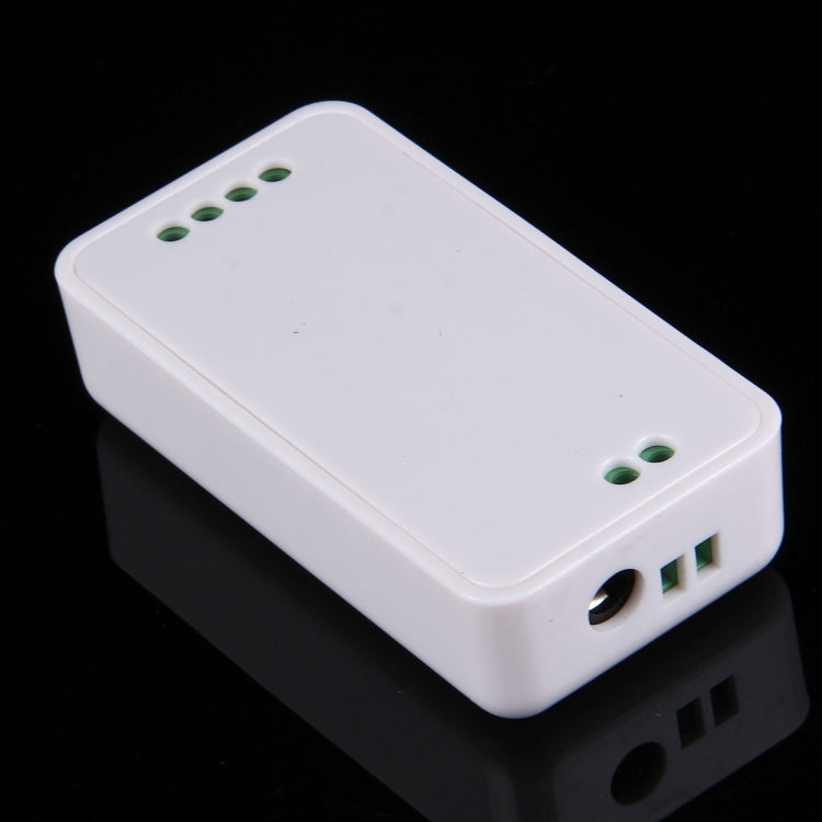 S301 Single Channel 2.4GHz RF Wireless LED Strip Controller with Wall Mount, Half-touch, 5 Keys, DC 12-24V 18A