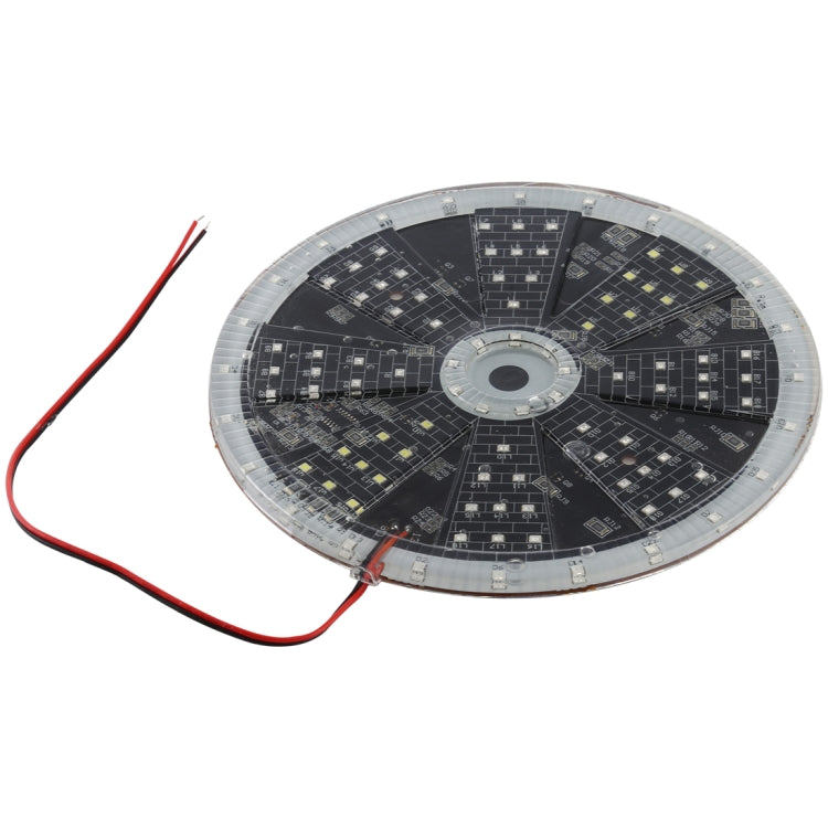 105 LEDs SMD 2835 Motorcycle Modified RGB Light Fire Wheel Flash Atmosphere Lamp, Diameter: 18cm, DC 12V
