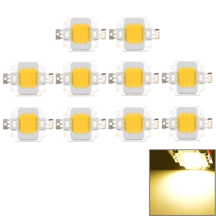 10 PCS 10W High Power LED Integrated Light Lamp