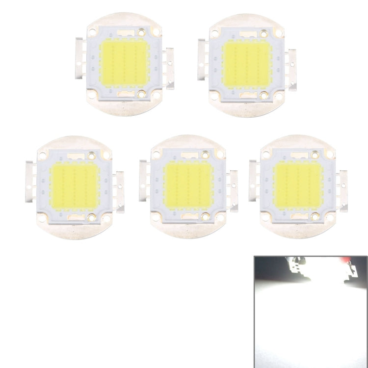 5 PCS 30W High Power LED Integrated Light Lamp